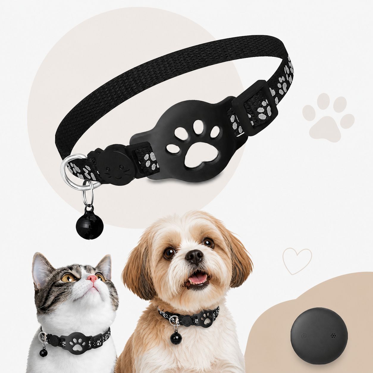 GPS-halsband voor katten en honden