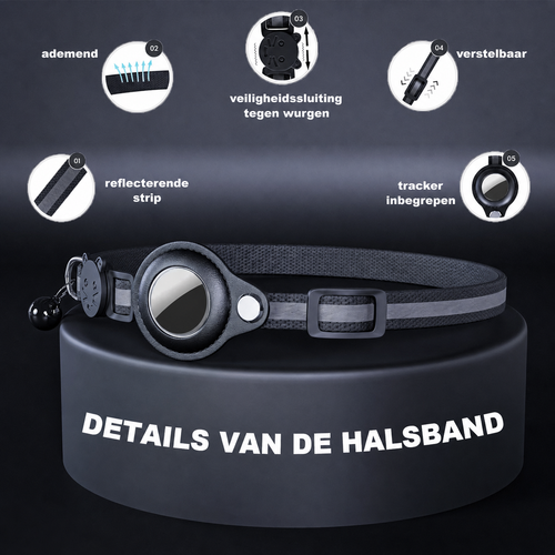 GPS-halsband voor katten en honden