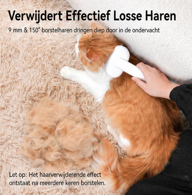Professionele huisdierborstel