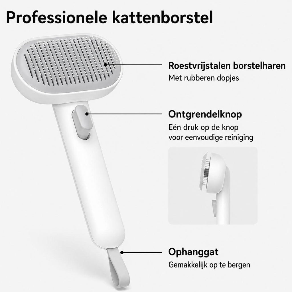 Professionele huisdierborstel